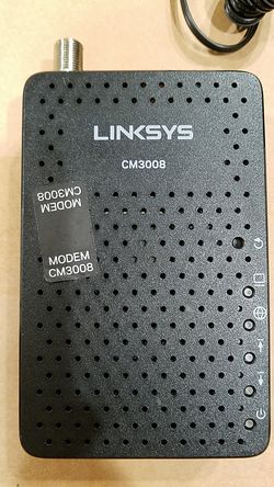 Linksys cable modem CM3008