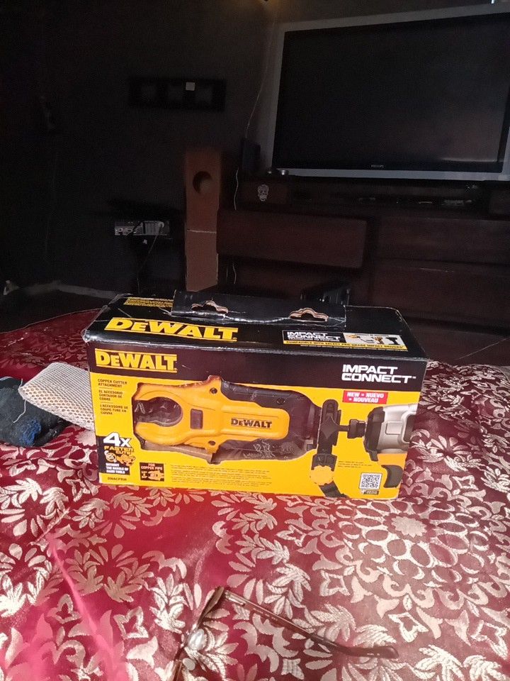 DeWalt Impact Connect For copper Cuting