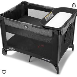 Graco Pack N Play With Changing Table And Mattress Topper
