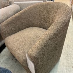 Swivel Barrel Chair