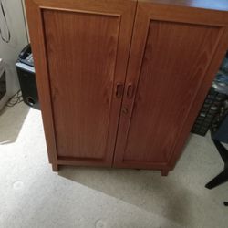 Teak Fold Out Desk. Super Unique!
