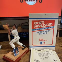 SF Giants Willie Mays 500 Home Run Club Figurine 