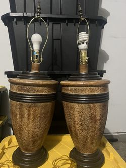 vintage lamp, $50 best offer
