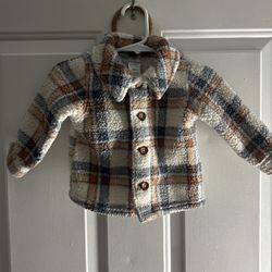 Carter’s Baby Boy Sherpa Button Up Jacket