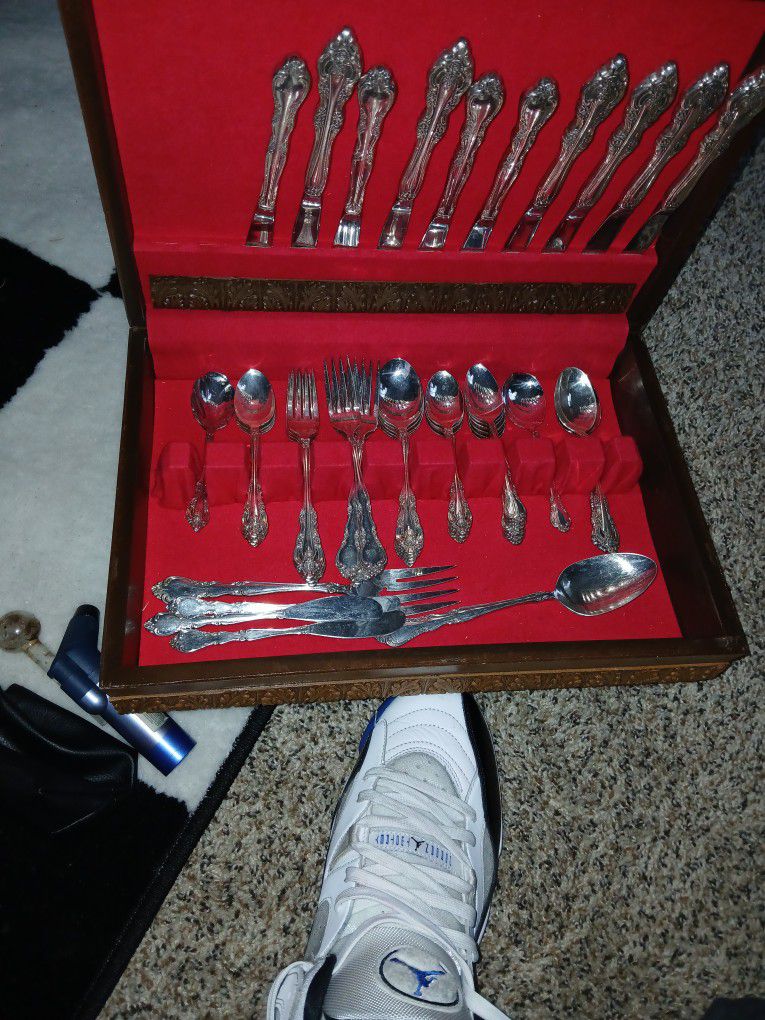 Real Silver Set 100% Silver