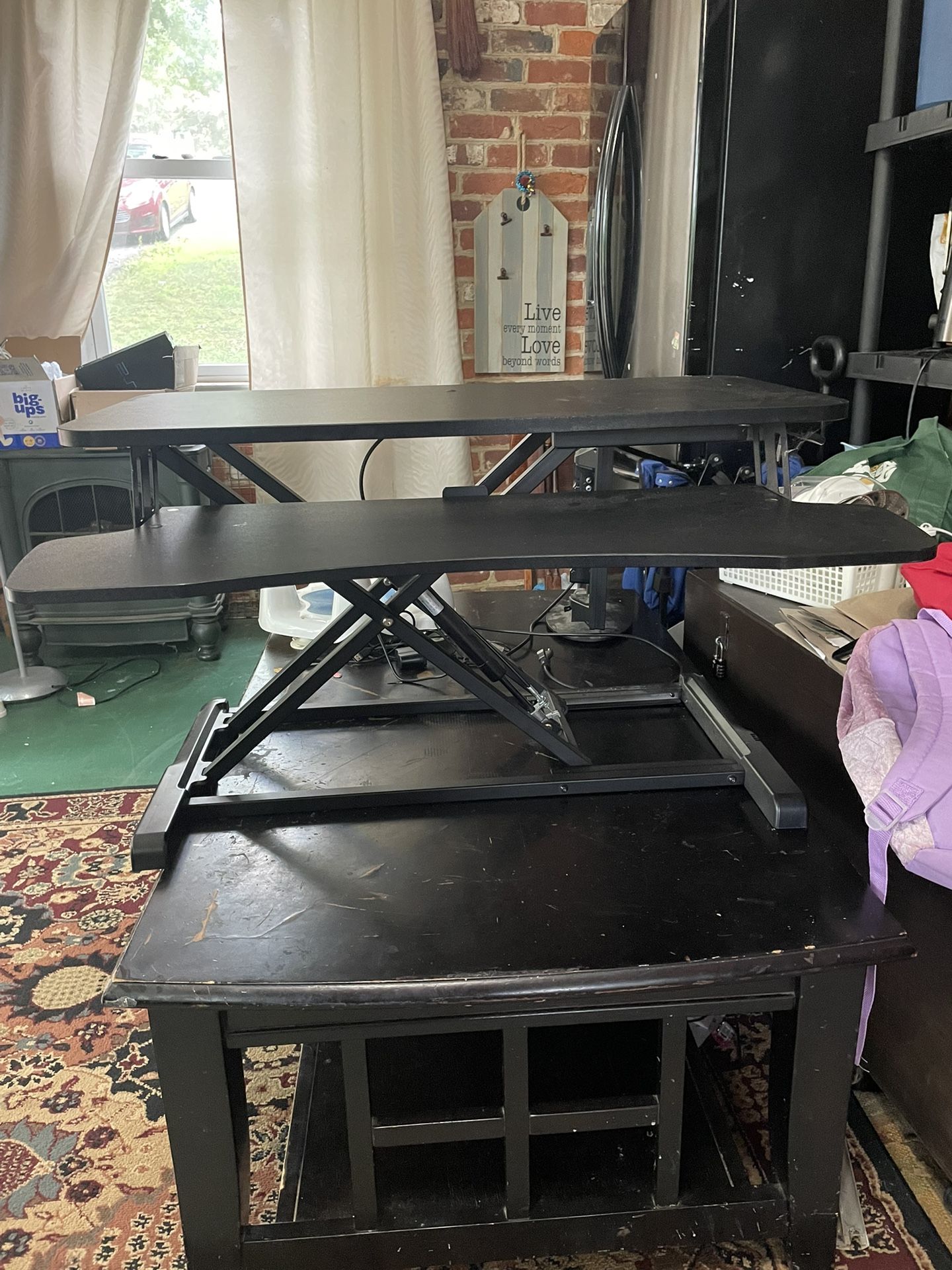 Adjustable Standing Desk Converter – Tabletop Riser