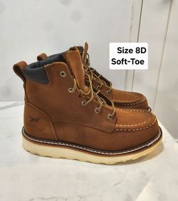 Red Wings Irish Setter Soft Toe Boots Size 8