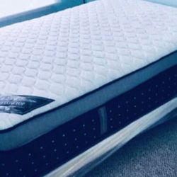 Queen Size Mattress Pillow Top Orthopedic FIRM 15”Thick Brand New We Finance Delivery 🚚 Available 