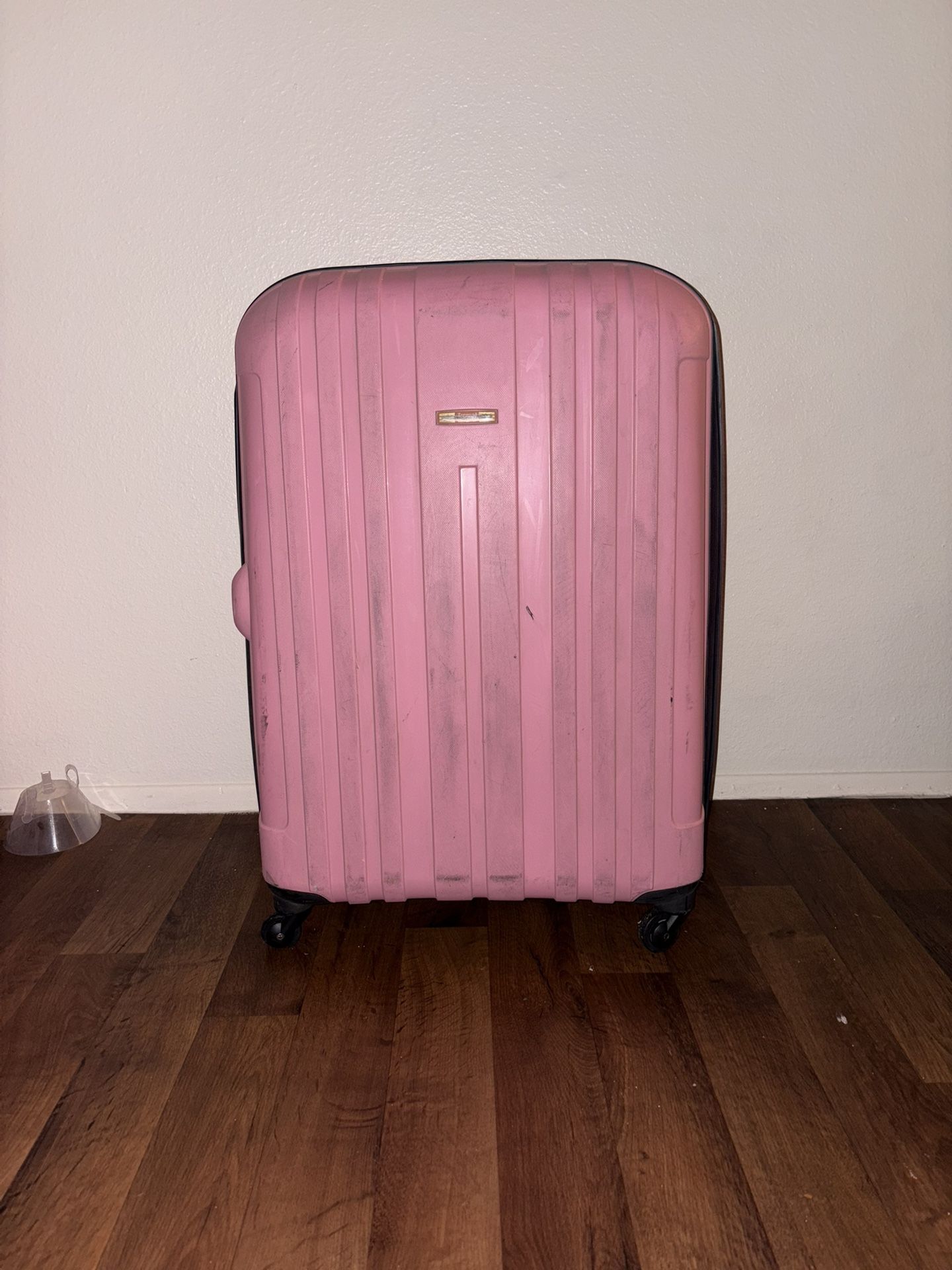 Large Pink Suitcase