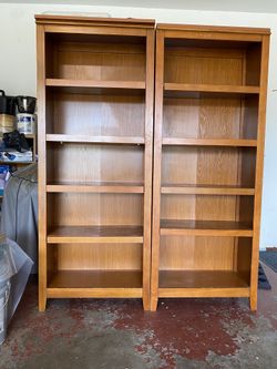 2 Brown Bookcases. Great Condition.