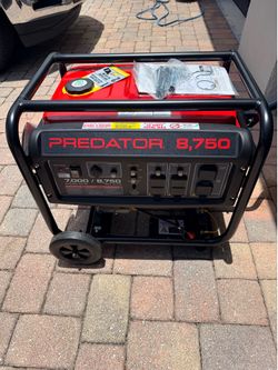 Brand New Predator 8750W Generator – Never Used – Electric Start