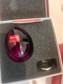 Baccarat crystal different colors