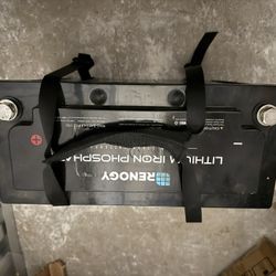 Two Brand New Renogy Lithium Batteries