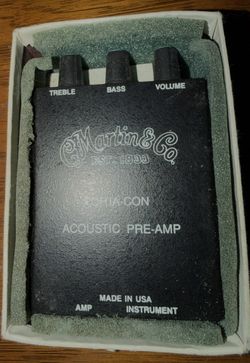 Martin Porta-Con Acoustic Pre-Amp