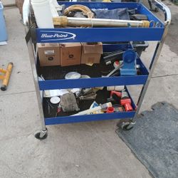 Blue Point Garage Tool Cart
