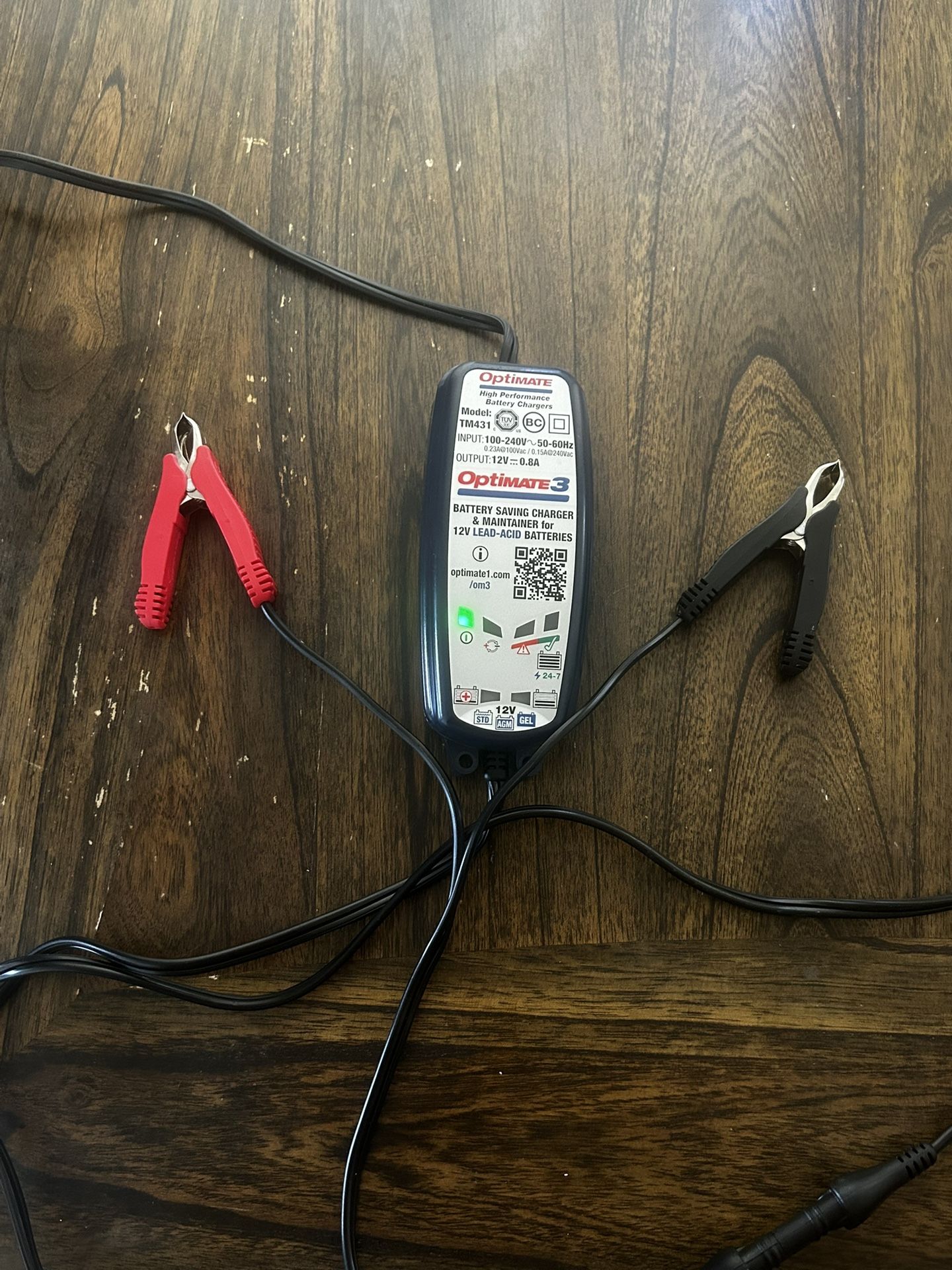 OptiMate 3 Battery Tender/Maintainer