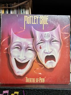 Motley Crue record Original Theater of Pain Glam Rock album