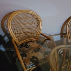 Bistro Dining Set – Glass Top Table & 2 Chairs