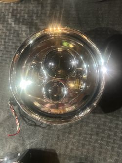 Vintage Chrome Motorcycle Headlight Bucket – Bottom Mount