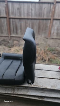 2000 Mercedes CLK 430 AMG Black Leather Full Rear Seats