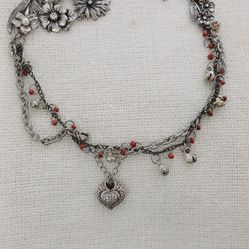 Dangled Layered Necklace 