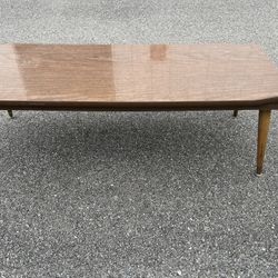 Mid Century Modern Coffee Table  48” long  18” deep  15 1/2” tall 