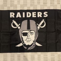 Las Vegas Raiders 3’ X 5’ Polyester Flag 