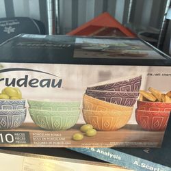 Porcelain Bowls 10 Piece 