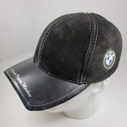 BMW CLASSIC LOGO ALL-SEASON LEATHER/NUBUCK HAT/CAP for Sale in Glenview, IL  - OfferUp