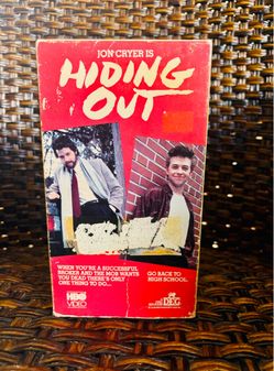 Physical Media! Jon Cryer in a fake beard! “HIDING OUT” on VHS