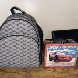 Michael Kors Gray Mini Back Pack 