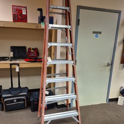 Werner 8ft Fiberglass Step Ladder 