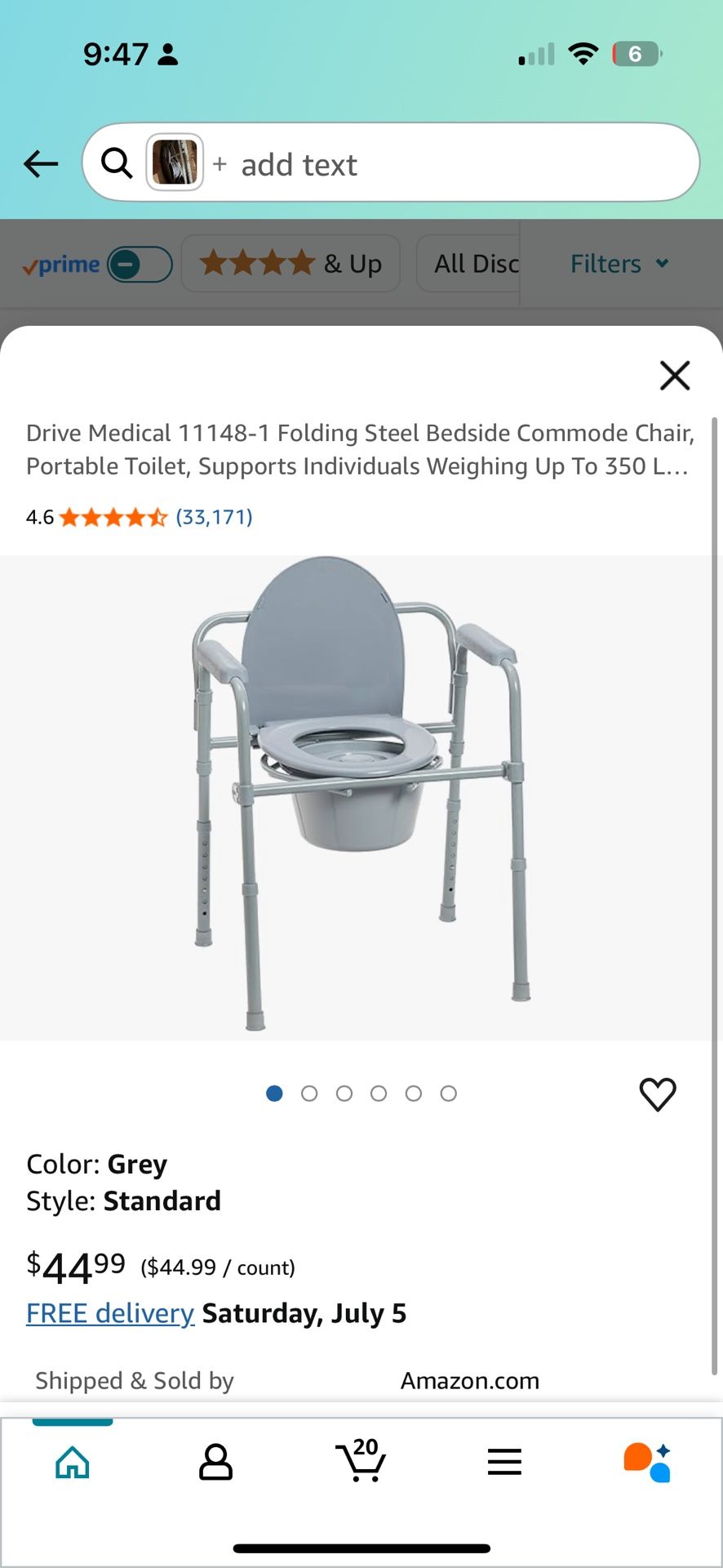 Drive Medical Portable Toiles