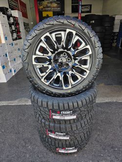 22" GM style rims w/ 33" RBP tires AT