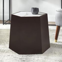 New Storage Drum Side End Table