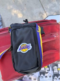 Los Angeles Lakers Insulated Bottle Carrier / Shoulder Bag