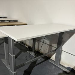 Electric Adjustable Sit Stand Desk With Memory And Without Memory 