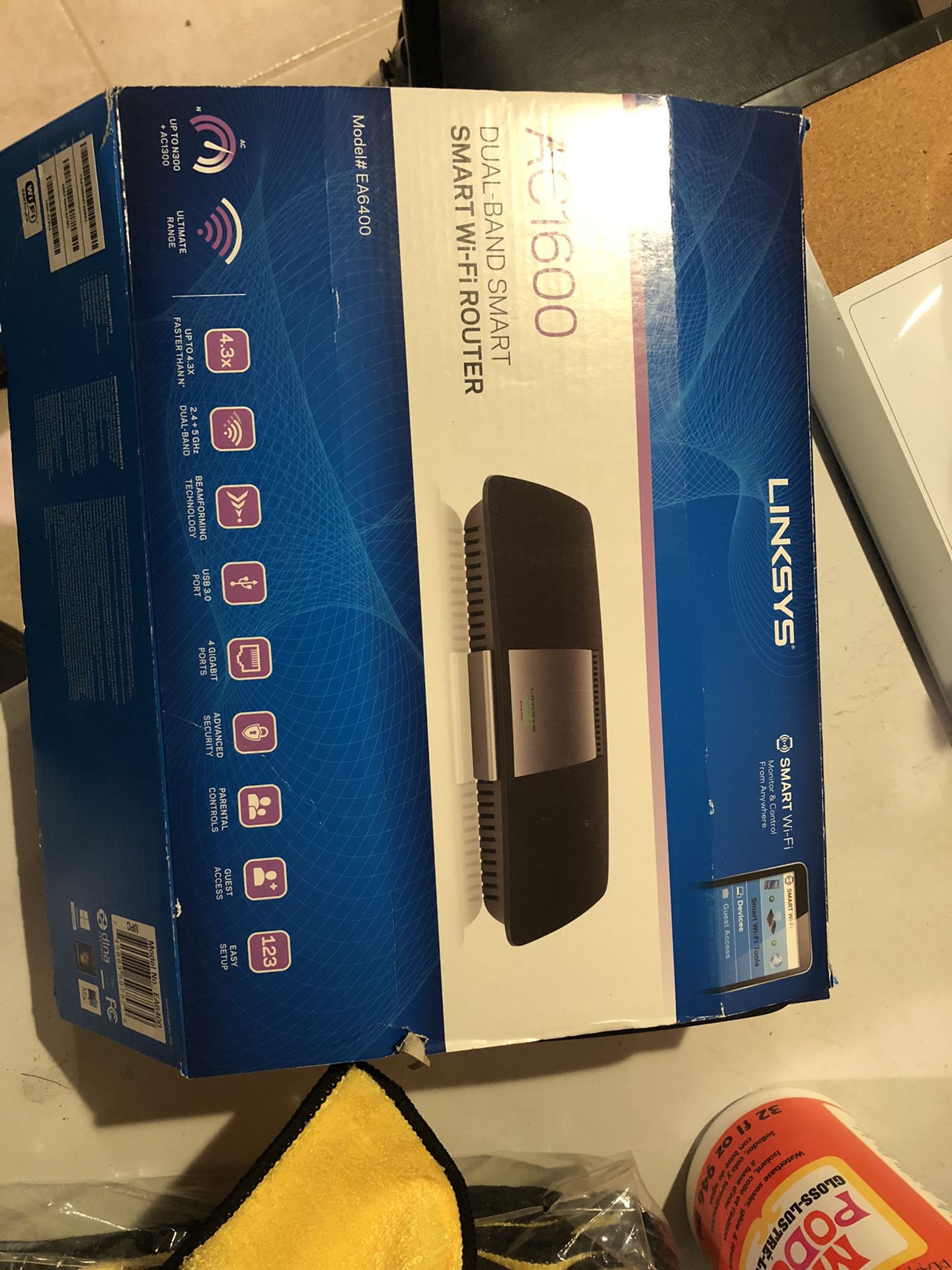 Linksys AC1600 router