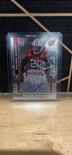 2015 Panini Contenders Draft Picks - Autographs Melvin Gordon #132 SEC 61 (AU, RC) /99