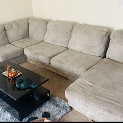 Grey Sectional Couch 