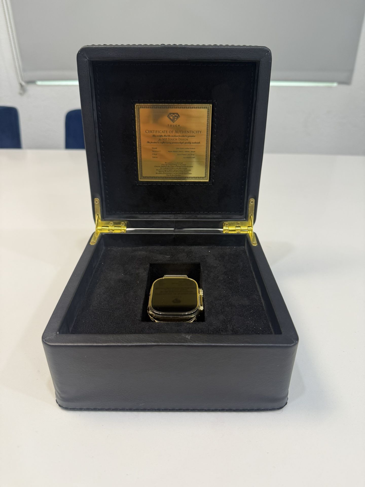 24 karat gold Plated Apple Watch ultra two Yes It’s Certified And Real