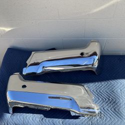 Ford F-250 Bumper End Cap with sensor holes 2017 - 2022, Ford F-350 Bumper End Cap rear bumper, rear bumper, ORIGINAL OEM FORD bumper with sensor hole