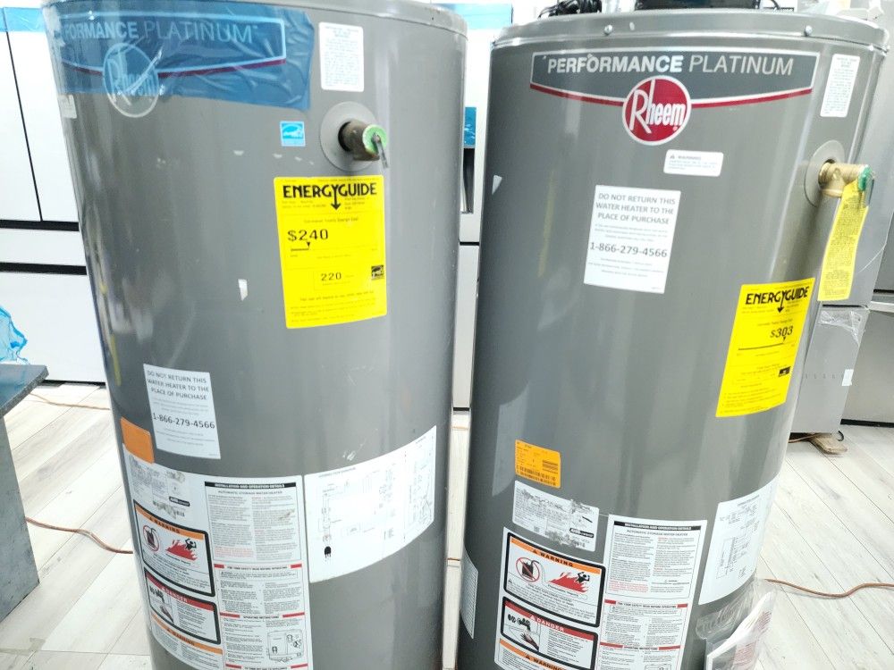 Water Heater Rheem Performance Platinum