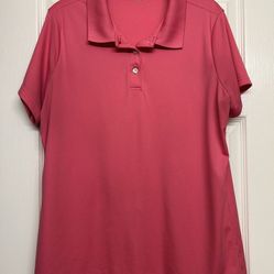 Summer Clothing Brands Collared Shirts 4.00! Lillie Green Reebok