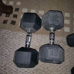 Dumbbell 35 Lb (2)