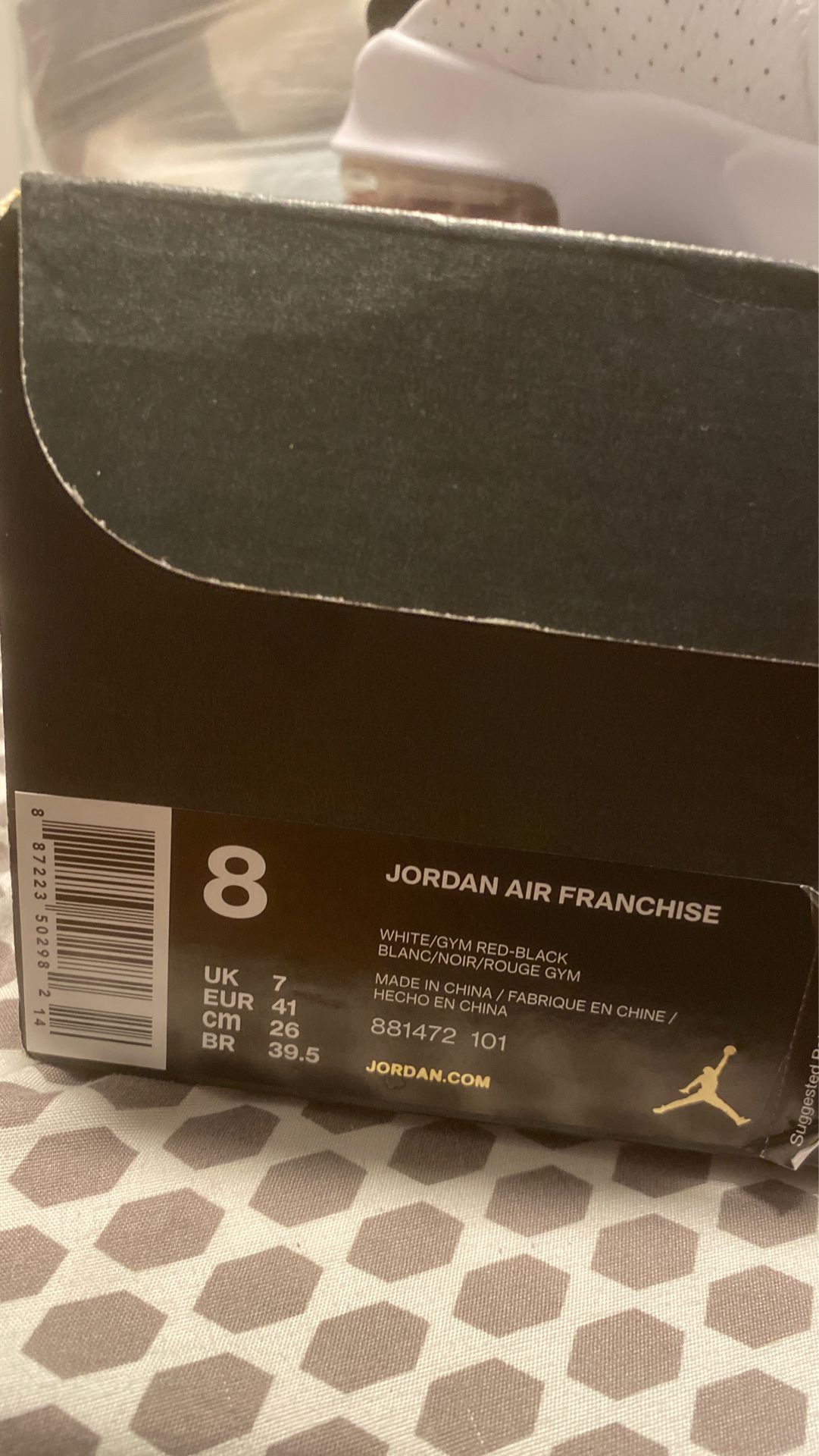 Jordan Size(8)