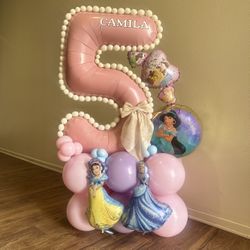 Number Balloon Bouquet 