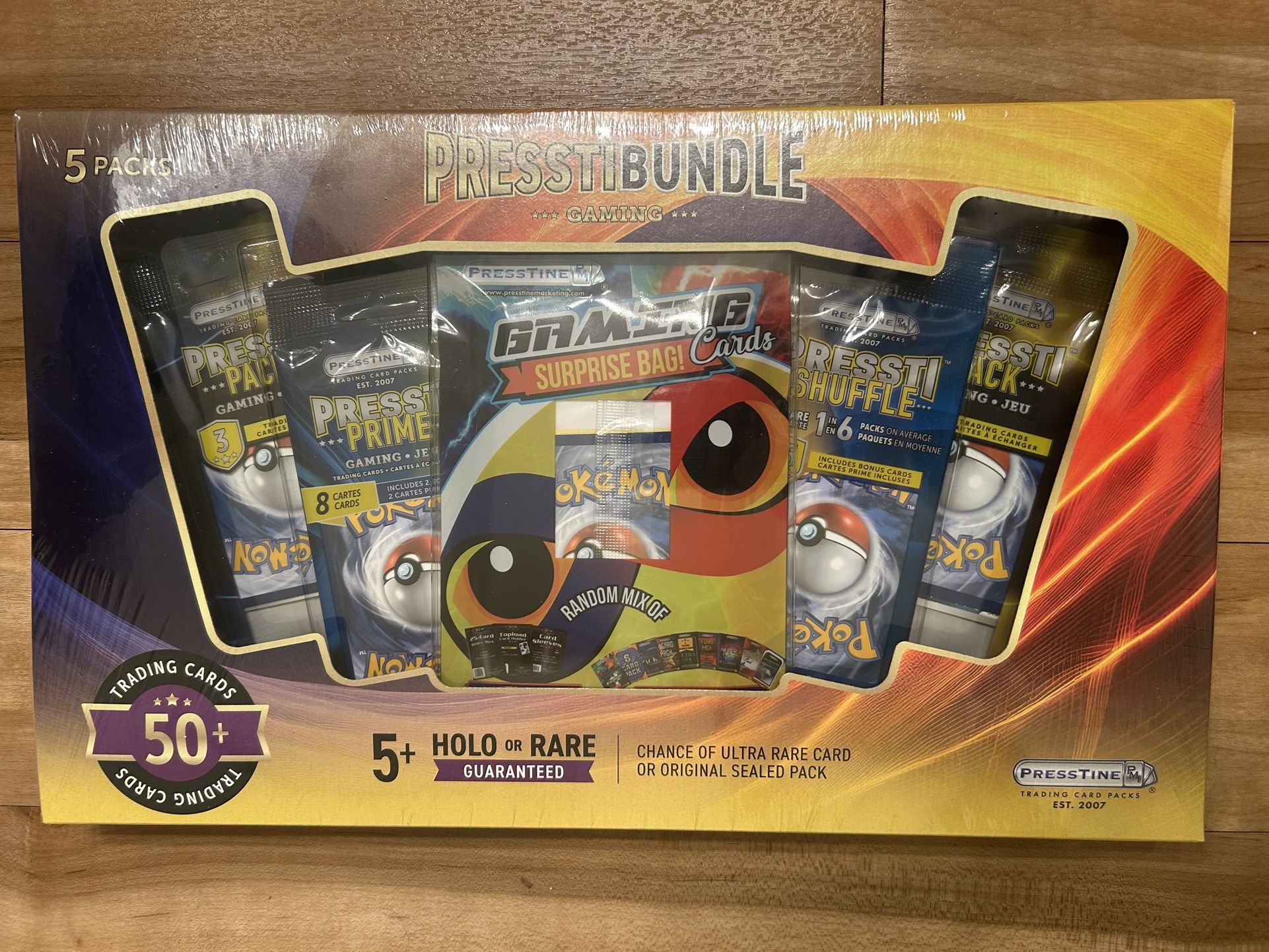Pokémon Mystery Bundle 50+ Cards Holos And Rares Sealed Packs Bundle