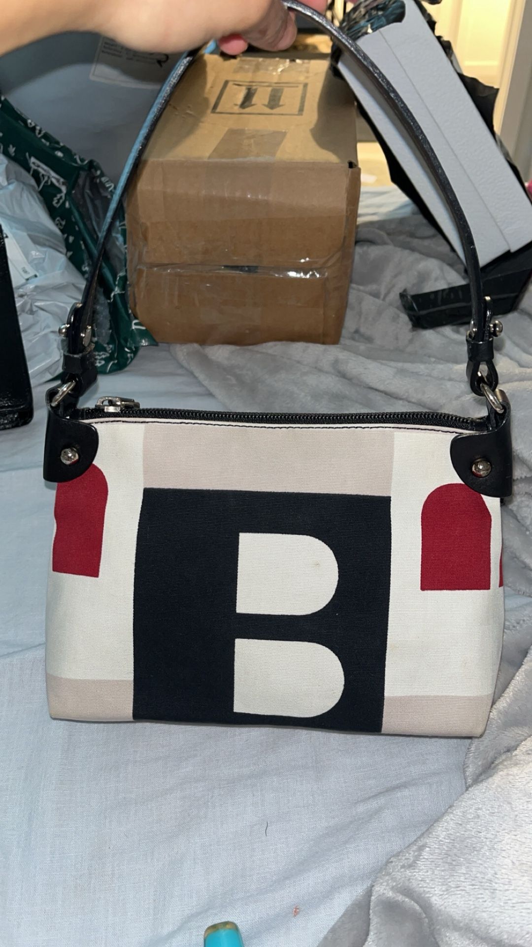 Vintage Bally shoulder handbag