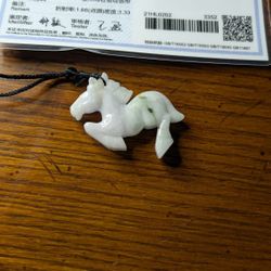 Jade Horse Pendant